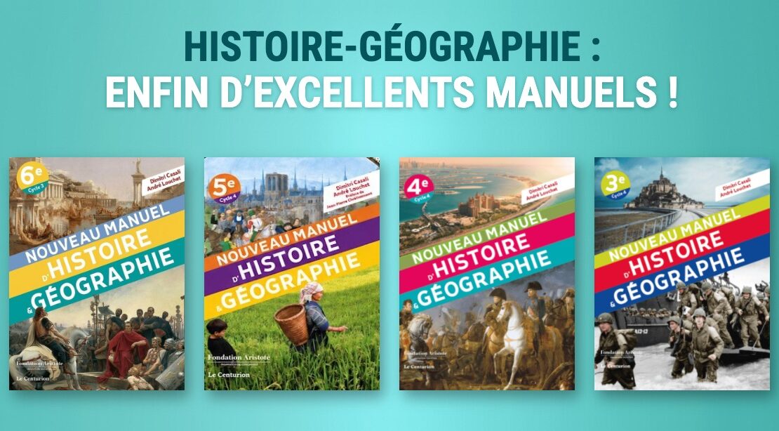 Histoire-Géographie : enfin d’excellents manuels ! Les manuels de 6e, 5e, 4e et 3e