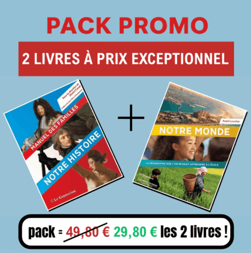 Pack promo : Notre Histoire + Notre Monde, 29,80 € les 2 livres