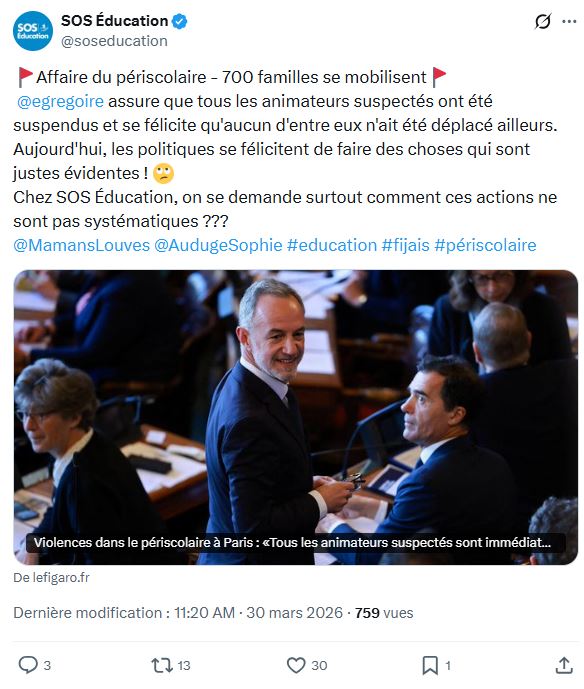 700 familles mobilisées